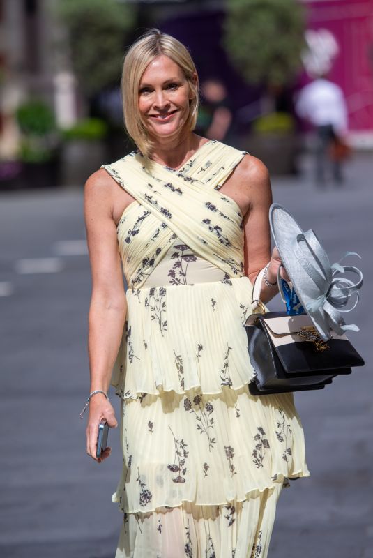 JENNI FALCONER Leaves Global Radio Studios in London 06/17/2022