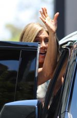 JENNIFER ANISTON Leaves Q&A Session in West Hollywood 06/11/2022