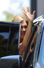 JENNIFER ANISTON Leaves Q&A Session in West Hollywood 06/11/2022