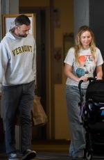 JENNIFER LAWRENCE and Cooke Maroney Leaves Eataly Restaurant with Their Baby in Los Angeles 06/12/2022