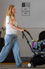 JENNIFER LAWRENCE and Cooke Maroney Leaves Eataly Restaurant with Their Baby in Los Angeles 06/12/2022