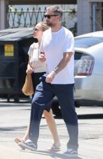 JENNIFEr LAWRENCE and Cooke Maroney Out in West Hollywood 06/25/2022