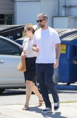 JENNIFEr LAWRENCE and Cooke Maroney Out in West Hollywood 06/25/2022