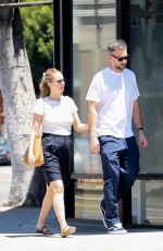JENNIFEr LAWRENCE and Cooke Maroney Out in West Hollywood 06/25/2022