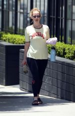 JENNIFER LAWRENCE Heading to Pilates Class in Century City 06/16/2022