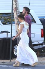JENNIFER LOPEZ and Ben Affleck Leaves Set of His Untitled Nike Project in Los Angeles 06/17/2022