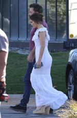 JENNIFER LOPEZ and Ben Affleck Leaves Set of His Untitled Nike Project in Los Angeles 06/17/2022