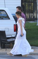 JENNIFER LOPEZ and Ben Affleck Leaves Set of His Untitled Nike Project in Los Angeles 06/17/2022