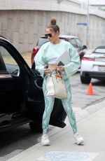 JENNIFER LOPEZ Arrives at Dance Studio in Brentwood 06/04/2022