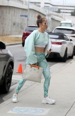 JENNIFER LOPEZ Arrives at Dance Studio in Brentwood 06/04/2022