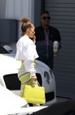 JENNIFER LOPEZ Arrives at Dance Studio in Los Angeles 06/14/2022