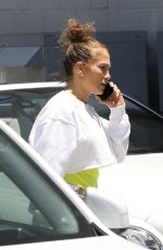 JENNIFER LOPEZ Arrives at Dance Studio in Los Angeles 06/14/2022