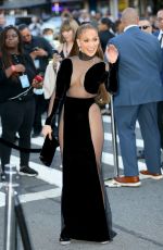JENNIFER LOPEZ Arrives at Halftime Premiere at Tribeca Film Festival in New York 06/08/2022