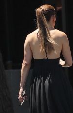 JENNIFER LOPEZ Arrives on the Set of Ben Affleck