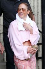 JENNIFER LOPEZ at a Dance Studio in Los Angeles 06/03/2022