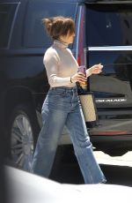 JENNIFER LOPEZ Heading for a Photoshoot in Los Angeles 06/24/2022