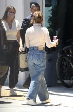 JENNIFER LOPEZ Heading for a Photoshoot in Los Angeles 06/24/2022