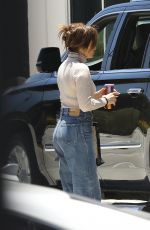 JENNIFER LOPEZ Heading for a Photoshoot in Los Angeles 06/24/2022