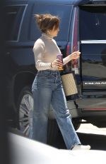 JENNIFER LOPEZ Heading for a Photoshoot in Los Angeles 06/24/2022