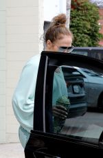 JENNIFER LOPEZ Leaves Dance Studio in Brentwood 06/04/2022