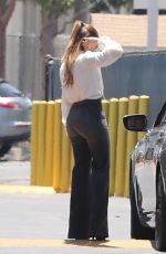 JENNIFER LOPEZ on the Set of Ben Affleck