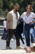 JENNIFER LOPEZ on the Set of New Ben Affleck