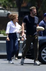 JENNIFER LOPEZ on the Set of New Ben Affleck