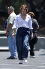 JENNIFER LOPEZ on the Set of New Ben Affleck