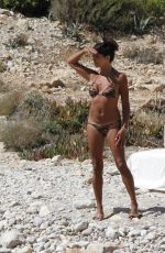 JENNY POWELL in Bikini at a Beach in Ibiza 06/19/2022