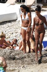JENNY POWELL in Bikini at a Beach in Ibiza 06/19/2022