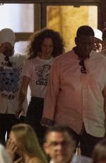 JESSICA BIEL and Justin Timberlake Leaves Girafe Restaurant in Paris 06/22/2022