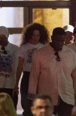 JESSICA BIEL and Justin Timberlake Leaves Girafe Restaurant in Paris 06/22/2022