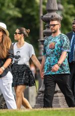 JESSICA BIEL and Justin Timberlake Out in Paris 06/22/2022