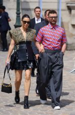 JESSICA BIEL at Louis Vuitton Menswear Spring/Summer 2023 Show at Paris Fashion Week 06/23/2022