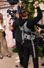 JESSICA BIEL on the Set of a Dior Commercial in Paris 06/25/2022