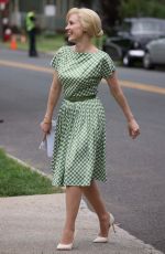 JESSICA CHASTAIN on the Set of Mother