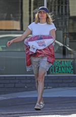 JESSICA HART Picks up Her Dry Cleaners in Los Feliz 06/01/2022