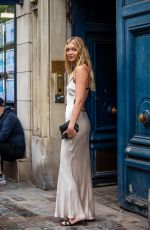 JESSIE ANDREWS Leaves Hermes Show at Paris Fashion Week 06/25/2022