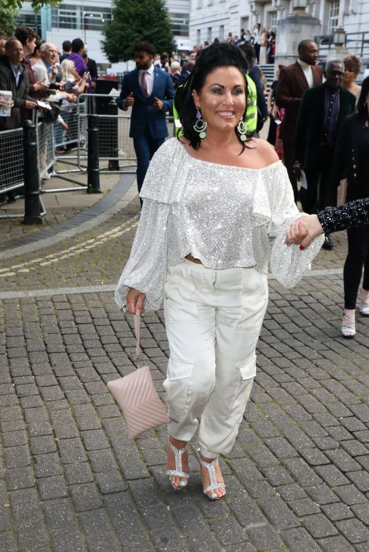 JESSIE WALLACE Arrives at British Soap Awards 2022 in London 06/11/2022