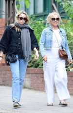 JODIE COMER Out with her Family on Father