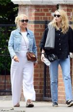JODIE COMER Out with her Family on Father