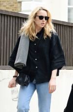 JODIE COMER Out with her Family on Father