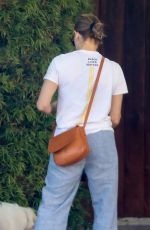 JODIE FOSTER Out with Her Dog in Los Angeles 06/20/2022