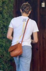 JODIE FOSTER Out with Her Dog in Los Angeles 06/20/2022