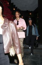 JODIE WOODS at Catch Steak LA in West Hollywood 06/17/2022