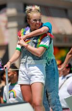 JOJO SIWA and KYLIE PREW at Pride Parade in West Hollywood 05/23/2022