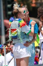 JOJO SIWA and KYLIE PREW at Pride Parade in West Hollywood 05/23/2022