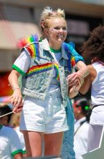 JOJO SIWA and KYLIE PREW at Pride Parade in West Hollywood 05/23/2022