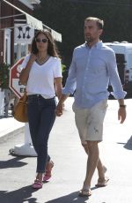 JORDANA BREWSTER and Mason Morfit Out in Brentwood 06/24/2022