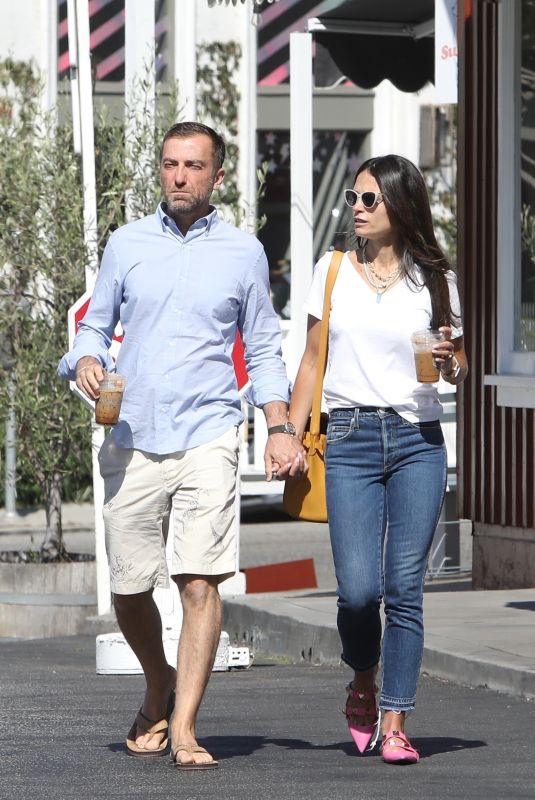 JORDANA BREWSTER and Mason Morfit Out in Brentwood 06/24/2022